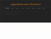 Tablet Screenshot of jf.ffw-stockheim.de
